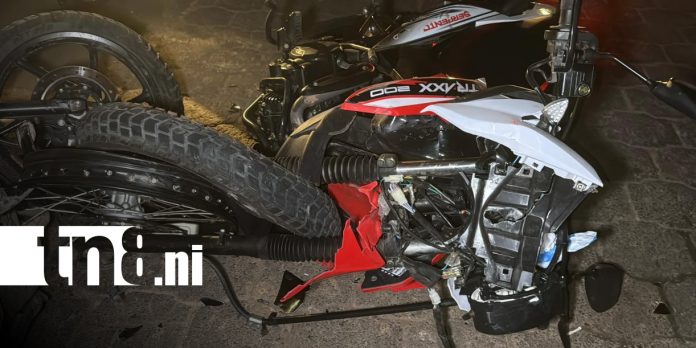 Foto: Grave accidente de motos en Chontales/TN8