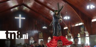 Foto: Viacrucis de fe en Nicaragua/Tn8