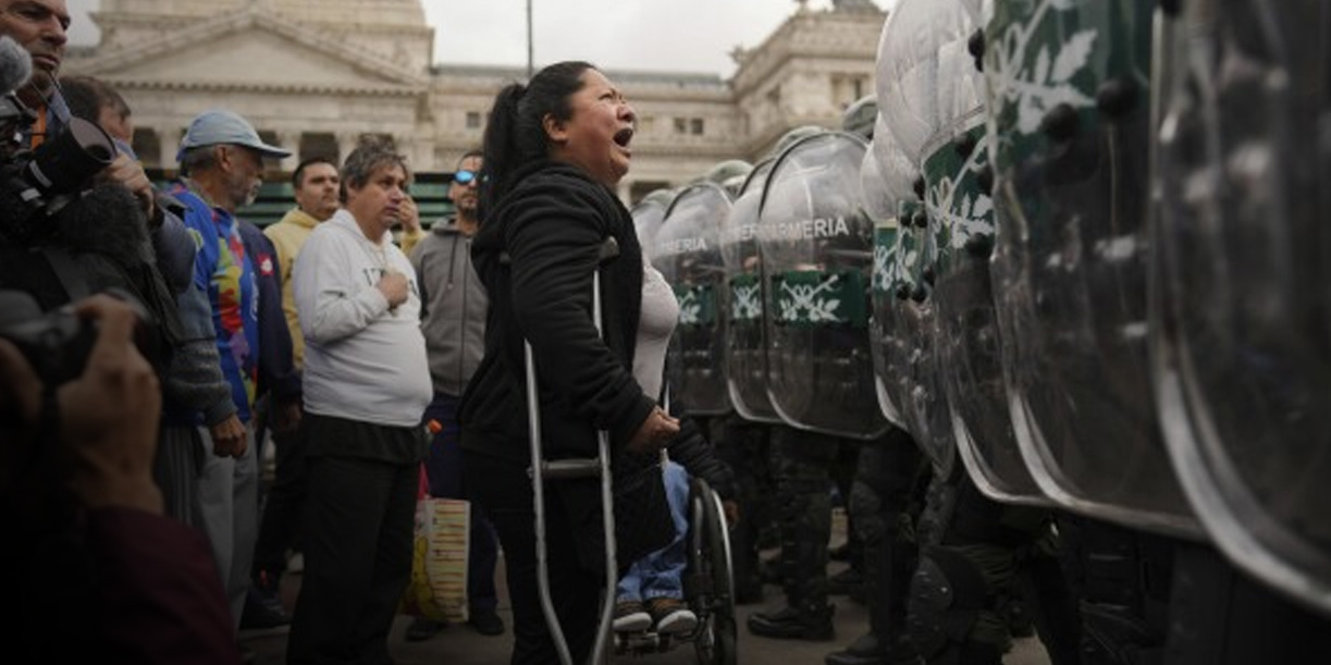 Foto: Movilización en Argentina /cortesía