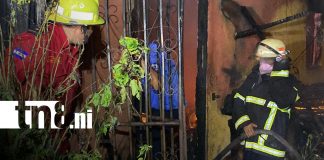 Foto: Incendio en Boaco deja familia sin hogar/ TN8