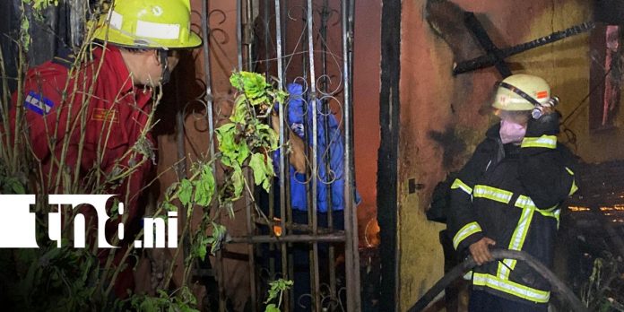2 Foto: Incendio en Boaco deja familia sin hogar/ TN8