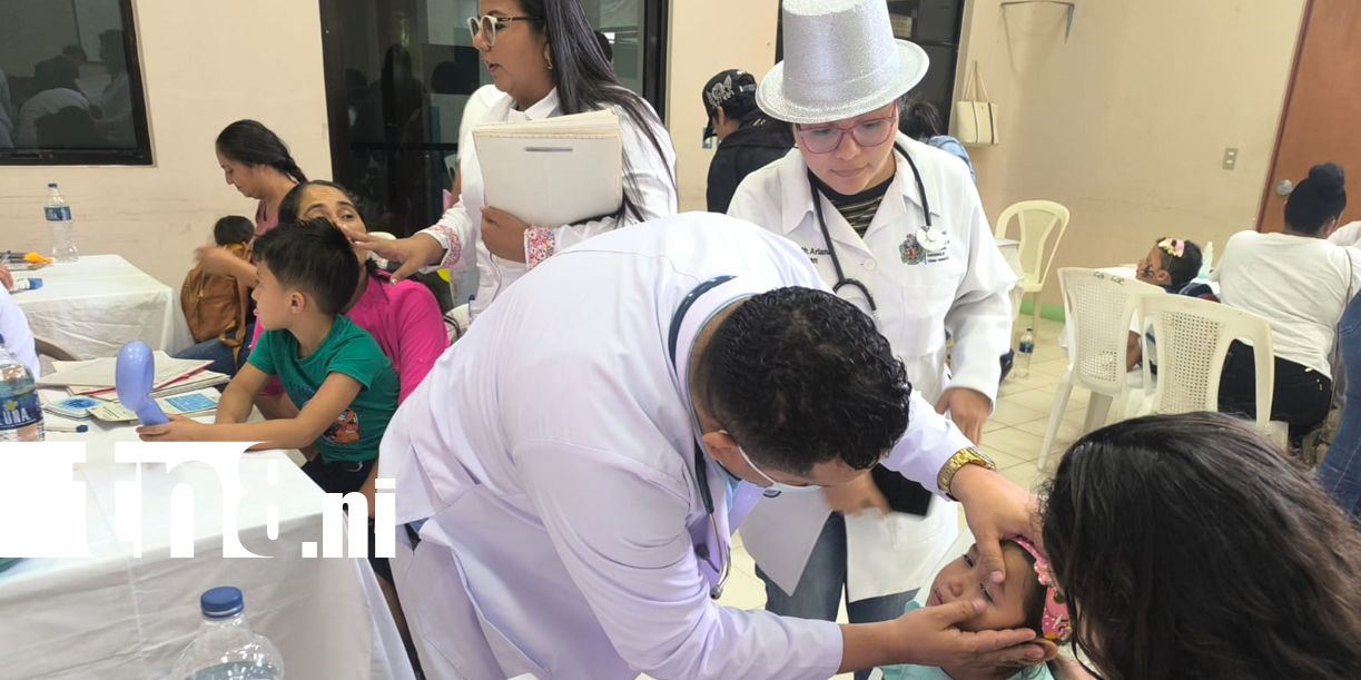 Foto: Feria de salud en Estelí beneficia a más de 1,400 niños /TN8