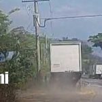 Foto: Camión sin frenos cae a un abismo en Carretera Sur/TN8