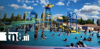 Foto: El parque acuático Paseo Xolotlán se consolida como destino favorito de las familias/TN8