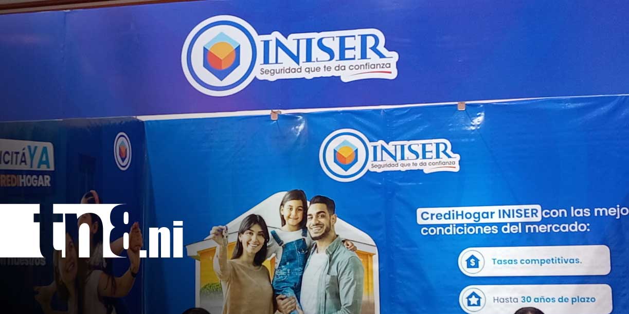 Foto: INISER acerca financiamiento en Feria de la Vivienda/ tn8