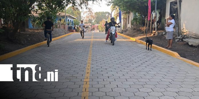 2 Foto: Inauguran obra vial que mejora la conectividad en Altagracia, Ometepe/TN8