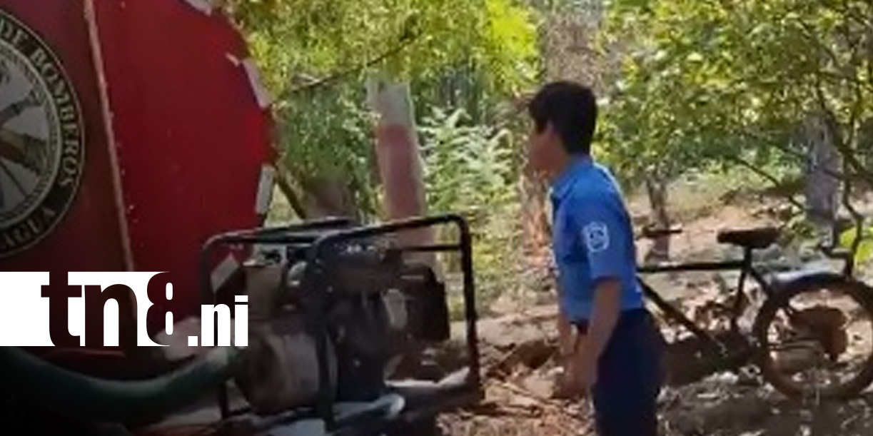 Foto: Voraz incendio arrasa vivienda en Chinandega /TN8