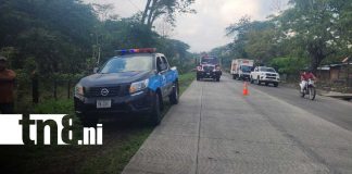 Foto: Camión atropella a hombre en carretera de Muy Muy, Matagalpa/TN8