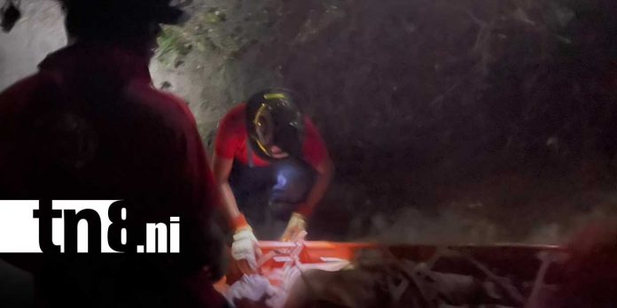 Foto: Impactante hallazgo en Masaya: recuperan cuerpo en Bajadero de Monimbó/TN8