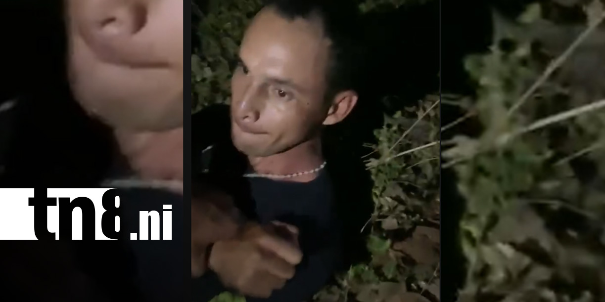 Foto: Capturan a delincuente tras ingresar a vivienda para robar motocicleta en Rivas / TN8