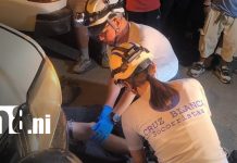 Motociclista resulta lesionado tras colisionar por exceso de velocidad en Estelí Foto: Motociclista resulta lesionado tras colisionar por exceso de velocidad en Estelí/TN8