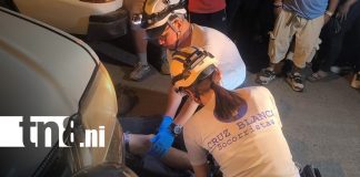 Foto: Motociclista resulta lesionado tras colisionar por exceso de velocidad en Estelí/TN8