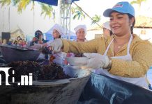 Foto: Miles disfrutan del almíbar más grande de Nicaragua en el Puerto Salvador Allende/TN8