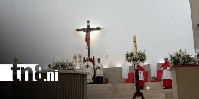 Foto: Cristo ha resucitado en Managua/ TN8