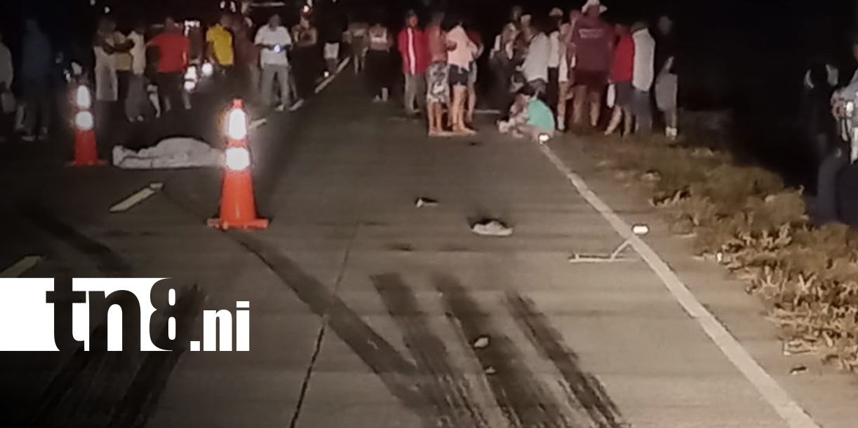 Foto: Motociclista muere en accidente a Puerto Sandino/ TN8