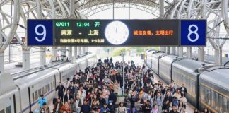 Foto: Festival Qingming aumenta cantidad de viajes de tren en China