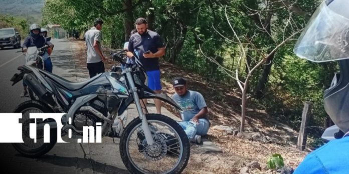 3 Foto: Motociclista resulta lesionado tras impactar contra un perro en Ometepe/TN8