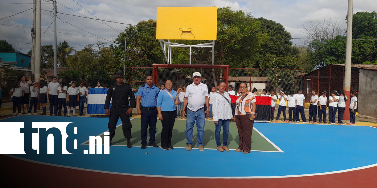 Foto: Nueva cancha en Nandaime/TN8