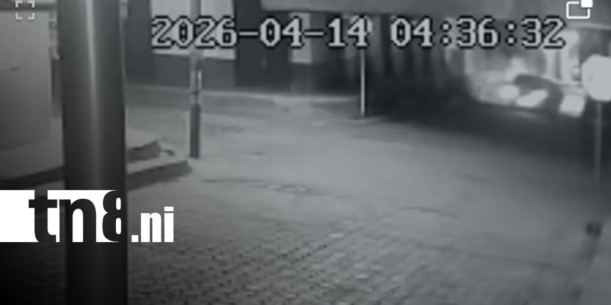Foto: Cámaras captan asalto contra mujer en Ciudad Darío/ TN8