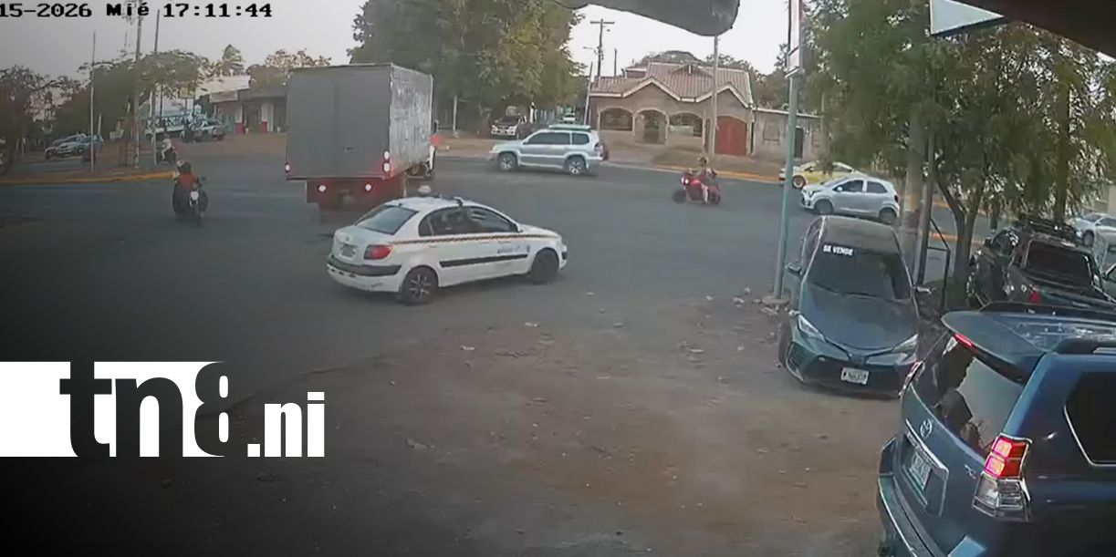 Foto: Dos accidentes en Managua dejan heridos y generan alerta vial/TN8