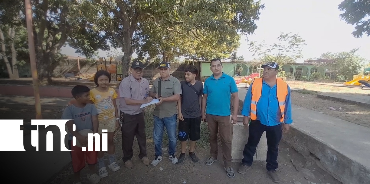 Foto: Nandaime apuesta por la niñez y la recreación en parque familiar/TN8