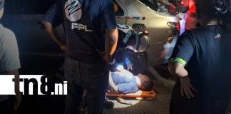 Atropello en Jinotepe deja peatón gravemente herido