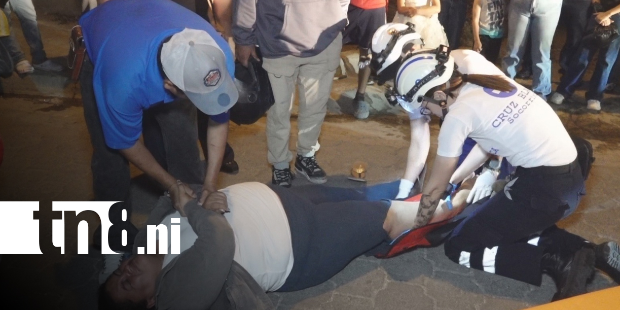 Foto: Imprudencia al volante deja a motociclista con lesiones graves en Estelí/TN8