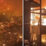 Foto:  Infernal incendio en Malasia /Cortesía