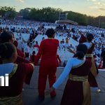 Foto: Parque La Biblia reúne a más de 160 iglesias en multitudinario Culto de Oración por la Paz/TN8