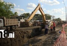 Foto: Tráfico complicado en la Pista Héroes por obras en Managua/TN8