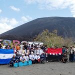 Foto: Jóvenes celebran la paz con senderismo en León/Cortesía