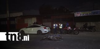 Foto: Accidentes en Managua dejan dos motociclistas lesionados/TN8