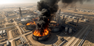 Foto: Israel confirma ataque a instalación petroquímica de Irán/Cortesía