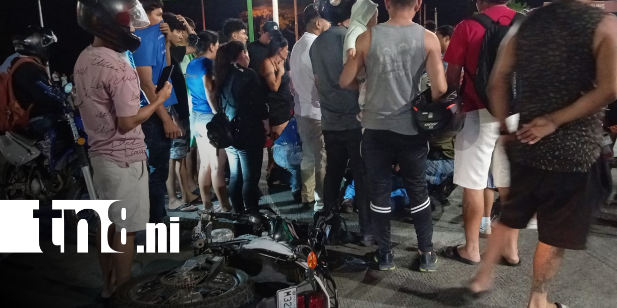 Foto: Accidente en Managua: choque deja un lesionado/TN8