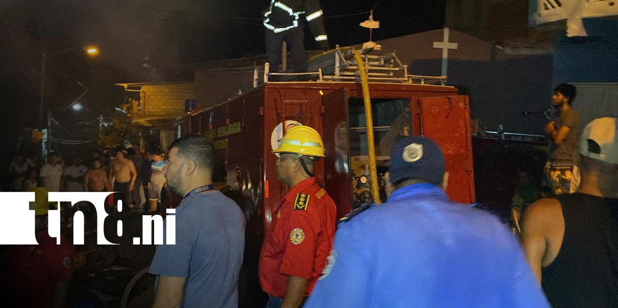 Foto: Incendio en Boaco deja familia sin hogar/ TN8