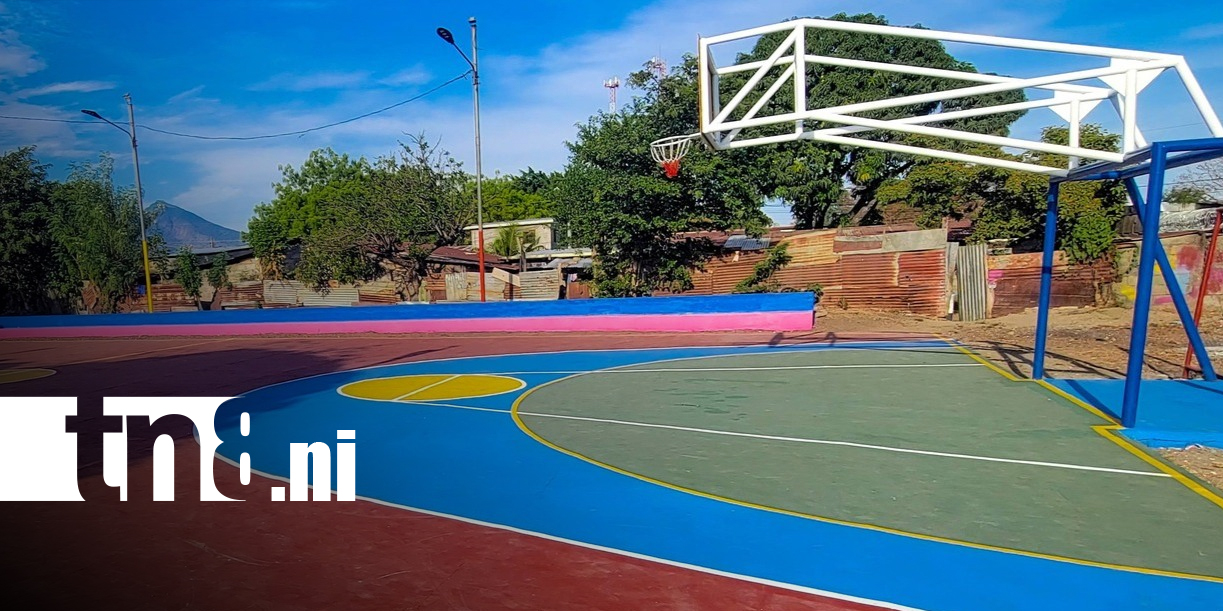 FOTO: Juventud estrena cancha renovada en Nandaime/ TN8