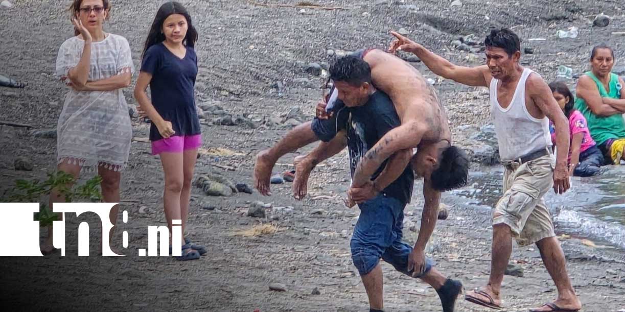 FOTO: Laguna de Apoyo: joven muere ahogado en Los Ranchos/ TN8