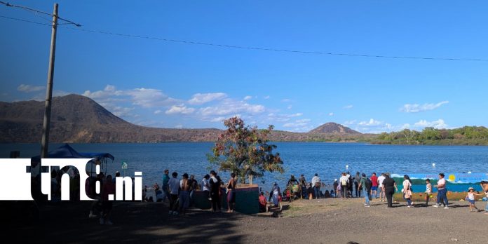 Foto: Xiloá atrae a familias y dinamiza la economía en Semana Santa/TN8