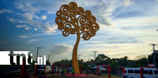Foto: Rivas inaugura Árbol de la Vida en honor al comandante Tomás Borge Martínez/TN8