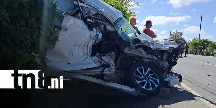 Foto: Accidente en Panamericana Sur deja lesionado/ TN8