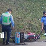 Foto: Motociclista pierde la vida en accidente en carretera Río Blanco – Mulukukú/TN8