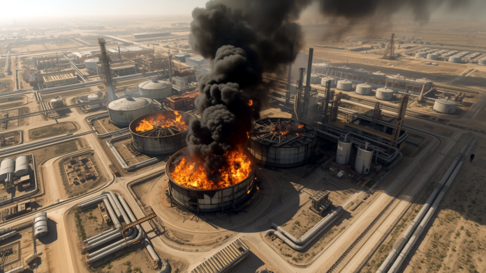 Foto: Israel confirma ataque a instalación petroquímica de Irán/Cortesía