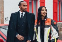Foto: Kim Kardashian y Lewis Hamilton /cortesía