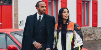 Foto: Kim Kardashian y Lewis Hamilton /cortesía