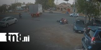 Foto: Dos accidentes en Managua dejan lesionados y generan alerta vial/TN8