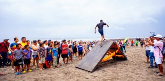 Foto: Adrenalina total en Rivas: así se vivió el “Desafío Extremo” en San Jorge/Cortesía