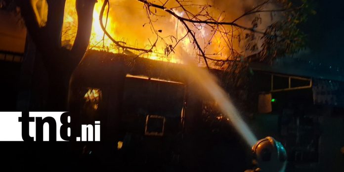 4 FOTO: Fallece adulto mayor en incendio en Masaya/ TN8