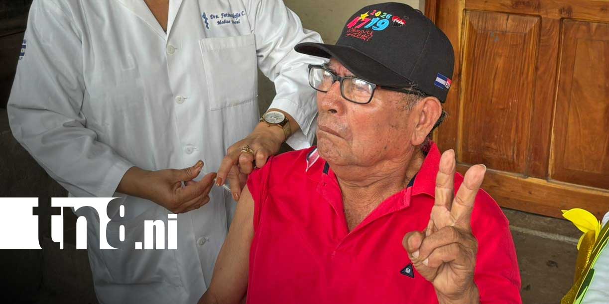 Foto: Jornada de vacunación en Nicaragua/TN8