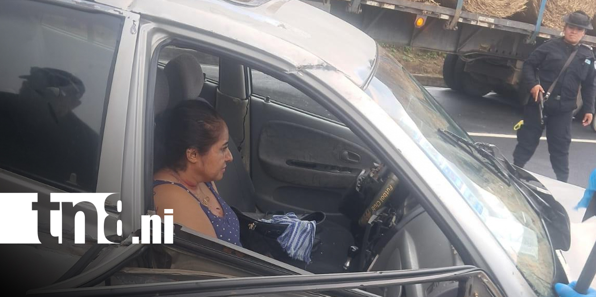 Foto: Fuerte choque en Carretera Sur deja dos lesionados y alerta por imprudencia vial/TN8