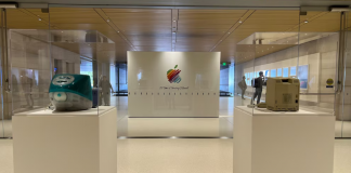 Foto: Apple exhibe sus dispositivos icónicos en sus 50 años/Cortesía